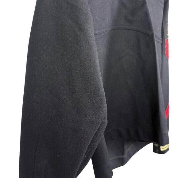 US Navel Vintage Wool Pullover Jacket Uniform Sailor Navy GUC Factory Made 42R - Picture 3 of 15